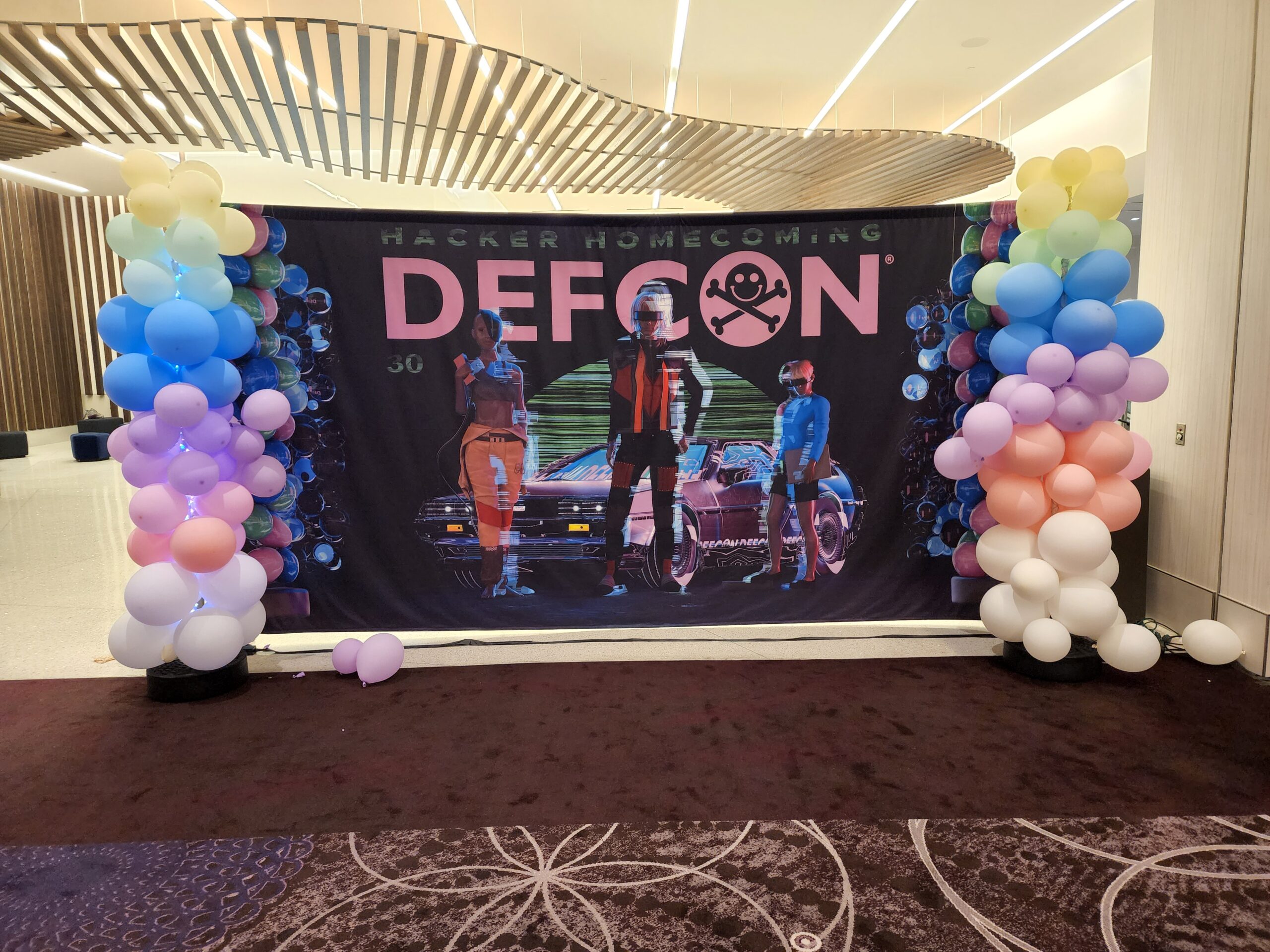 Entryway to DEF CON 30.