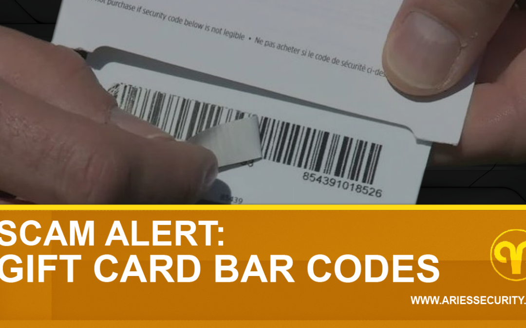 Gift Card Bar Code Scams